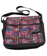 Dickies Messenger Backpack Bag Laptop Adjustable Shoulder Crossbody Pink... - $29.65