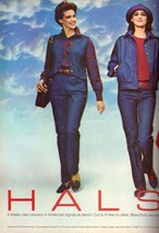 1983 Halston 3 J.C. Penney Shanti Patty Owen 2-Pg Vintage Fashion Print ... - $9.64