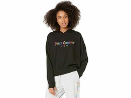 Juicy Couture Sport Ombre Foil Hoodie Black ( S )  - £64.07 GBP