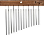 Small Single Row Bar Chime, 14-Bar Wind Chime, Made In Usa By Treeworks ... - £58.69 GBP