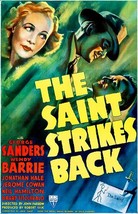 The Saint Strikes Back - 1939 - Movie Poster - $32.99