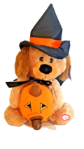 Halloween Animated 14&quot; Addams Family Plush Musical Light Up Bear  - $553.13 MXN