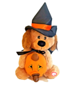 Halloween Animated 14&quot; Addams Family Plush Musical Light Up Bear  - $553.13 MXN