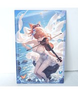 Yoimiya Waifu Card Anime Girl Violin Matchmaker Wall Art Oversized Board A5 - $426.68 MXN