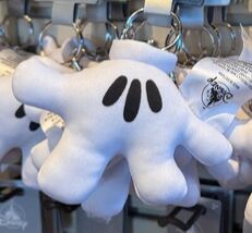 Disney Parks Mickey Mouse Glove Hand Plush Keychain New - $27.99