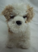 Douglas Cute And Soft Tan &amp; White Terrier Puppy Dog 8&quot; Plush Stuffed Animal Toy - $18.32