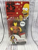 The Simpsons - Weird Al - 25 Greatest Guest Stars - Neca 2014 Series 4 - Read - $25.59