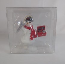 Advance Professional Auto Parts Christmas Holiday Ornament Snowman Toolbox - £13.58 GBP