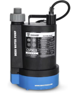 DEKO submersible pump 1/3 HP 2450GPH electric portable conveying water p... - $44.50