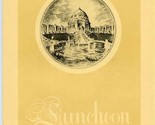 Missouri Athletic Club 1958 Menu Festival Hall Central Arcade World&#39;s Fa... - £27.90 GBP