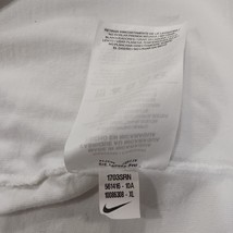 Utah Jazz Donovan Mitchell NBA #45 Nike T-Shirt Men's XL White Cotton Dri-Fit image 8