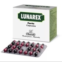 Charak Lunarex Forte Capsule 20caps Ayurvedic Free Shipping MN1 (Pack of 2) - £14.04 GBP