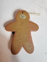 Vintage Hallmark Christmas Tree Ornament Gingerbread Man Cookie Holidays - £11.12 GBP