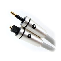 Fisual 1m Pearl Mini-Toslink to Optical Cable (Apple Mac Special) - White  - £15.68 GBP