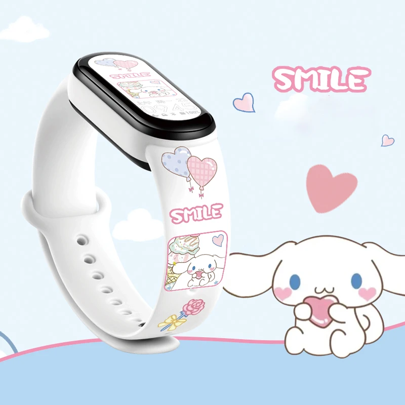 Sanrios Cinnamoroll Kuromi Kids Smart Watch Pachacco Anime Cartoon Cute - £19.83 GBP
