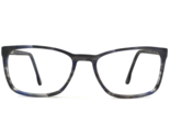 Haggar Eyeglasses Frames H288 MT.NAVY Matte Blue Gray Horn Square 53-18-145 - $46.53