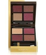 TOM FORD Eye Quad Palette BURNISHED AMBER 06 Champagne Pink Cranberry Br... - $273.42 CAD