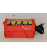 Remington All That Hot Rollers 10 Hair Curlers Travel Case Red Yellow NO... - $295.94 MXN