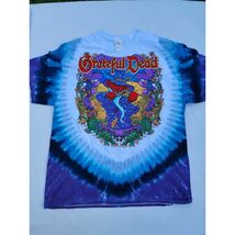 Vintage 2000 Grateful Dead Terrapin Moon Tie Dye Gildan Size XL T-Shirt - $32.97