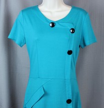 MF Dress Women&#39;s Dress Turquoise Blue Small - £18.37 GBP