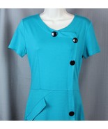 MF Dress Women's Dress Turquoise Blue Small - $22.99