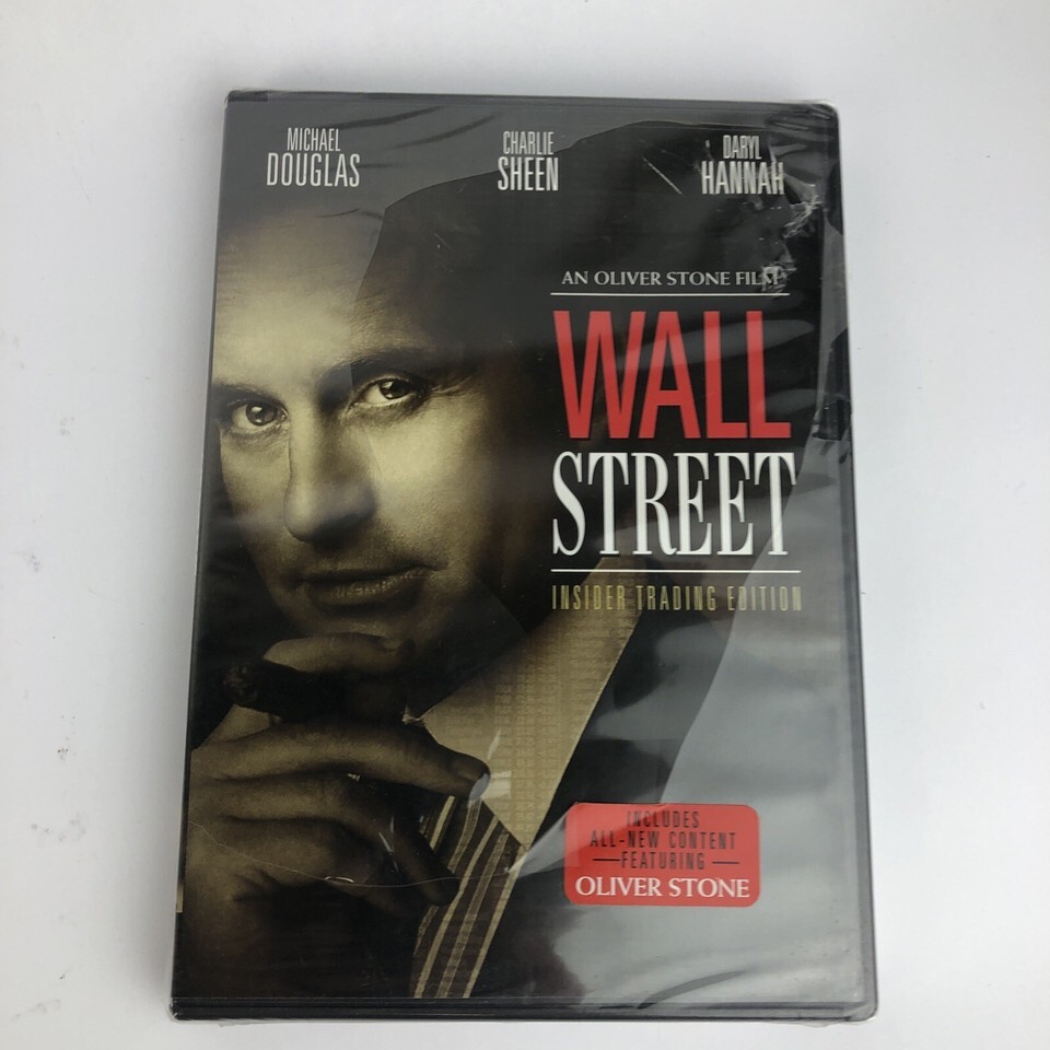 Wall Street DVD - Wall Street Movie - Michael Douglas Charlie Sheen - NE... - $11.38