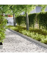 vidaXL Lawn Edgings 30 pcs 39.4x0.2x7.9 in Galvanized Steel - €270,10 EUR
