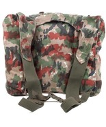 Authentic Swiss M70 Rucksack with Straps Alpenflage Camouflage Pattern - $18.63