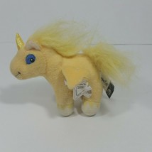 McDonalds Neopets Yellow Uni Mini Plush Happy Meal Toy 2004 Unicorn - £8.40 GBP