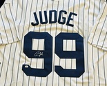 Aaron Judge Signed New York Yankees Baseball Jersey COA - £278.97 GBP