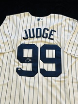 Aaron Judge Signed New York Yankees Baseball Jersey COA - £276.00 GBP
