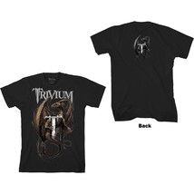 Trivium Perched Dragon Official Tee T-Shirt Mens Unisex - £28.52 GBP