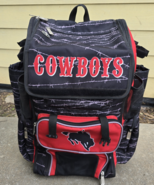 Boombah Superpack Cowboys Rolling Bat Bag Barbed Wire Black Baseball Sof... - $96.95