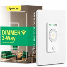 Martin Jerry&#39;S 3 Way Smart Dimmer Switch Features A Rotary Trailing Edge Dimmer, - £39.41 GBP