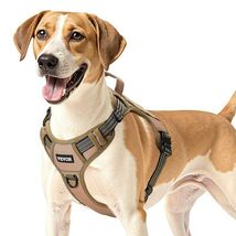 Dog Harness for Large Dogs No Pull Tactical Dog Harness Adjustable Pet Vest - €19,85 EUR