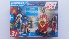 Playmobil 70503 Starter Pack Novelmore Knights&#39; Duel new but the box is damaged - £15.03 GBP