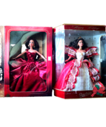 Barbie, Radiant Rose, 15140, 1996, Happy Holidays, 17832, 1997, Lot of 2... - $67.84 CAD