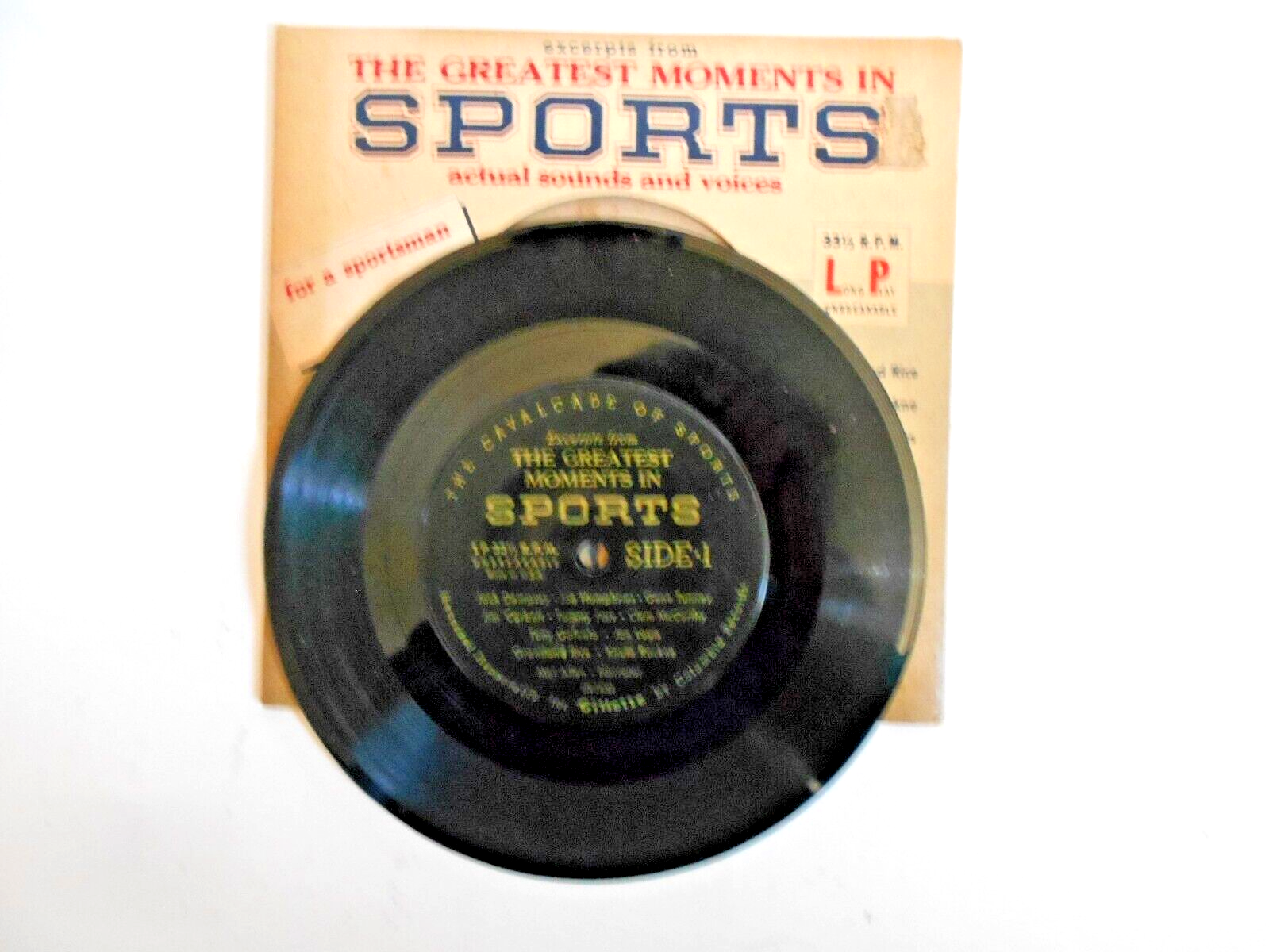 The Greatest Moments In Sports Actual Sounds and Voices - $16.82
