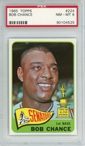 1965 Topps Bob Chance #224 PSA 8 P1345 - £29.74 GBP