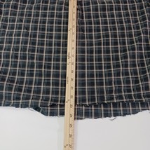 Columbia Shirt Men's Brown Plaid Button Down Long Sleeve Shirt Sz M (Length Cut) image 6