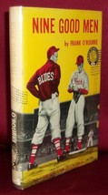 Frank O&#39;Rourke NINE GOOD MEN First edition 1952 Teen-age Baseball Novel in dj - £39.14 GBP