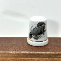 Sea World, Manatees The Last Generation Porcelain Thimble, Collectible - $13.95