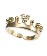 Original   Design  Mickey Mouse Crown Ring - $95.31 CAD