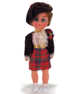 Vintage Doll-Made in England-Traditional Costume-Open And Close Blue Eyes - £22.37 GBP