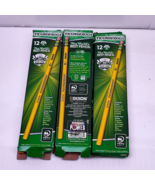 Dixon Ticonderoga Wood-Cased Pencils Unsharpened #3 H Hard, 12 Ct/Pack, ... - €21,23 EUR