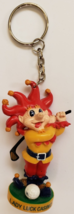 Lady Luck Casino Las Vegas keychain - Playing Golf Vintage - $14.95