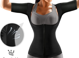 Weight Loss Suana Shirt for Women Sweat Suit Waist Trainer Size XL NEW - £16.92 GBP