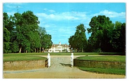 Incorniciato Vernon Virginia George Washington Casa Bowling Verde Cartolina - £37.72 GBP