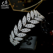 New leaf bridal headdress baroque crown hair accessories wedding, tiara simples, - £99.93 GBP