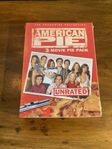 American Pie: 3 Movie Pie Pack (DVD, 2005, 3-Disc Set, Unrated/Widescreen) - £5.21 GBP
